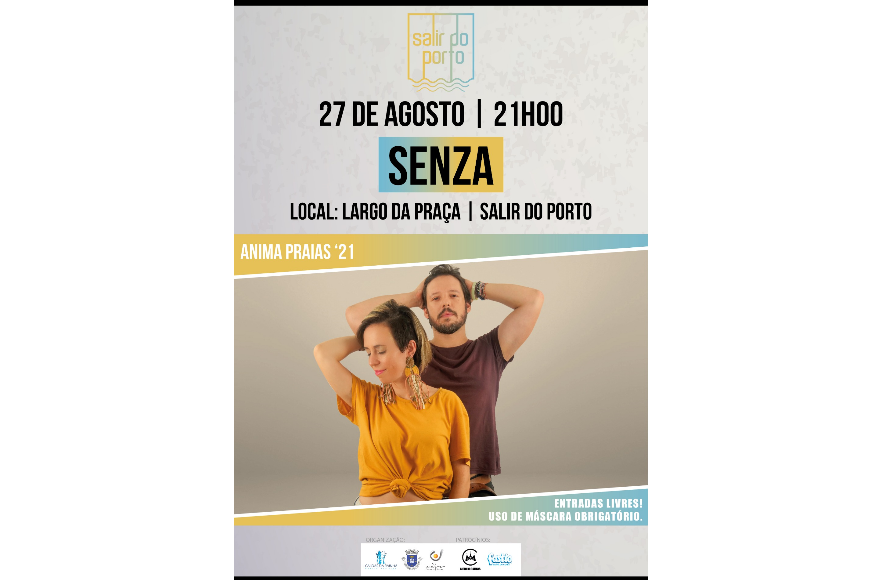 ANIMA PRAIAS 21' | SENZA | Dia 27 de Agosto - 21h 