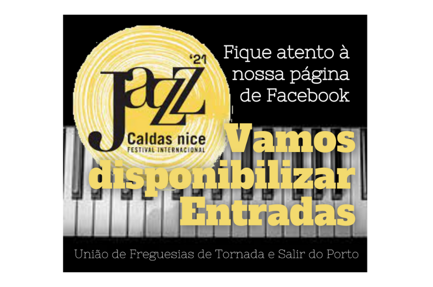 Disponibilizamos duas entradas para o Festival Caldas Nice Jazz a decorrer no CCC de 29 de Outubro a 6 de Novembro.  REGULAMENTO