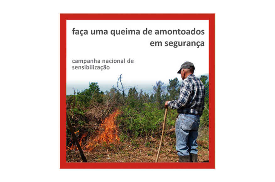 Queima de amontoados segura