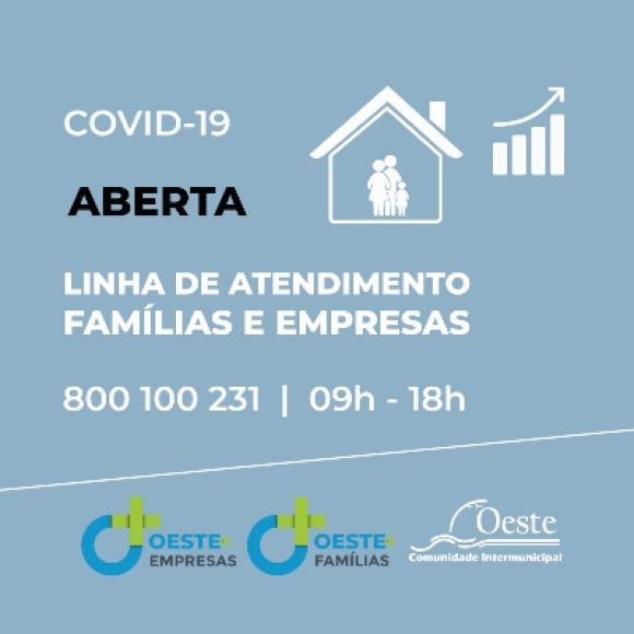Linha de atendimento a Fam&iacute;lias e Empresas da Regi&atilde;o Oeste