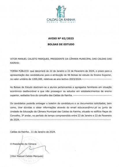 Bolsas Estudo Ensino Superior