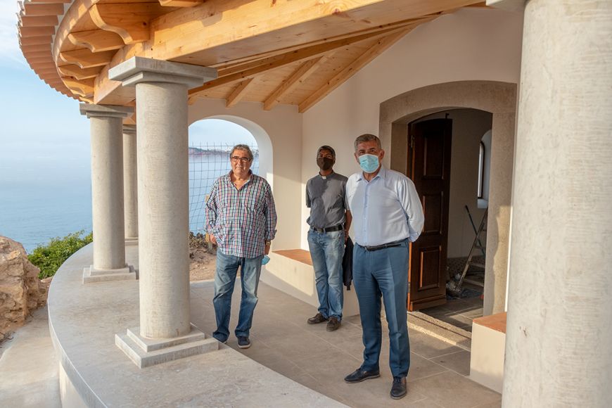 Visita &agrave; Capela de Sant'Ana 