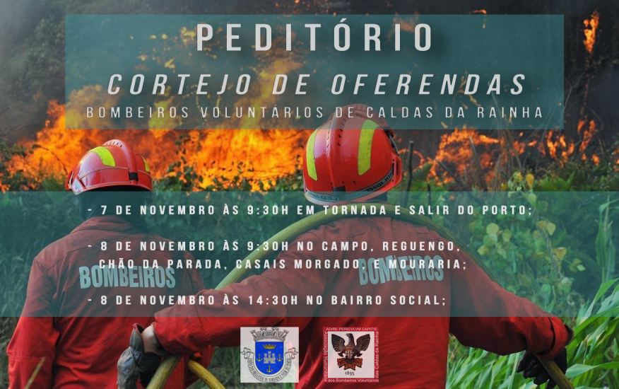 Cortejo de Oferendas - Bombeiros Volunt&aacute;rios Caldas da Rainha