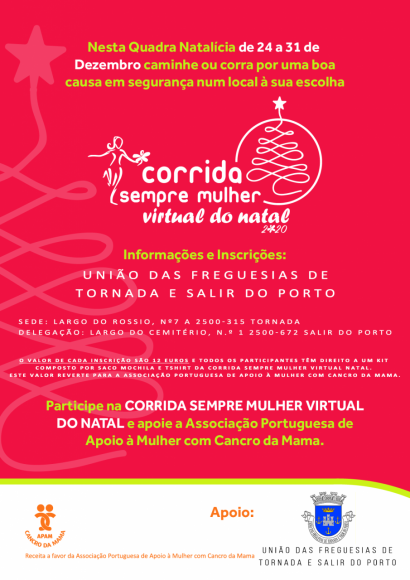 Evento - Corrida Sempre Mulher Virtual do Natal