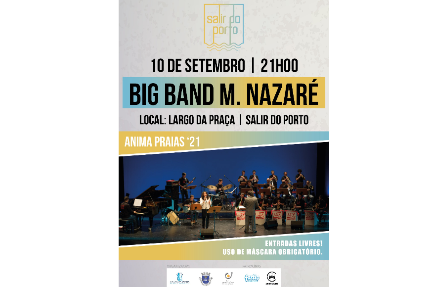 BIG BAND M. NAZAR&Eacute; | 10 Set - 21h00 | SALIR DO PORTO