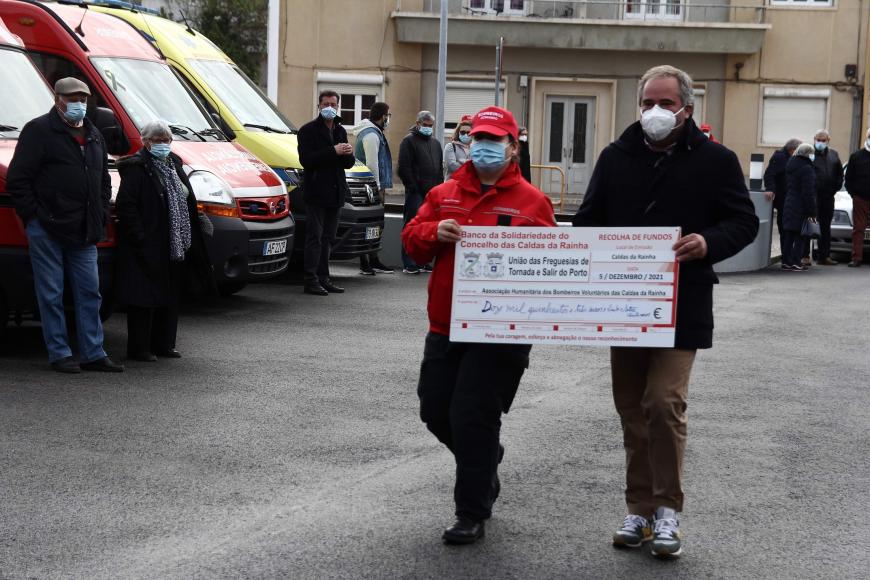 Pedit&oacute;rio realizado a favor dos Bombeiros Volunt&aacute;rios de Caldas Da Rainha